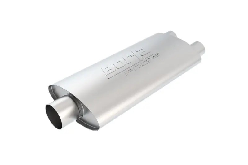 Limited Time Borla Pro-XS 2.5in Tubing 19in x 4in x 9.5in Oval Center/Dual Muffler