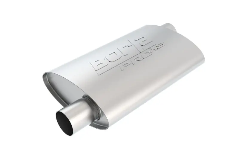 Express Delivery Borla Universal Pro-XS Muffler - Offset/Offset Oval 2.5in