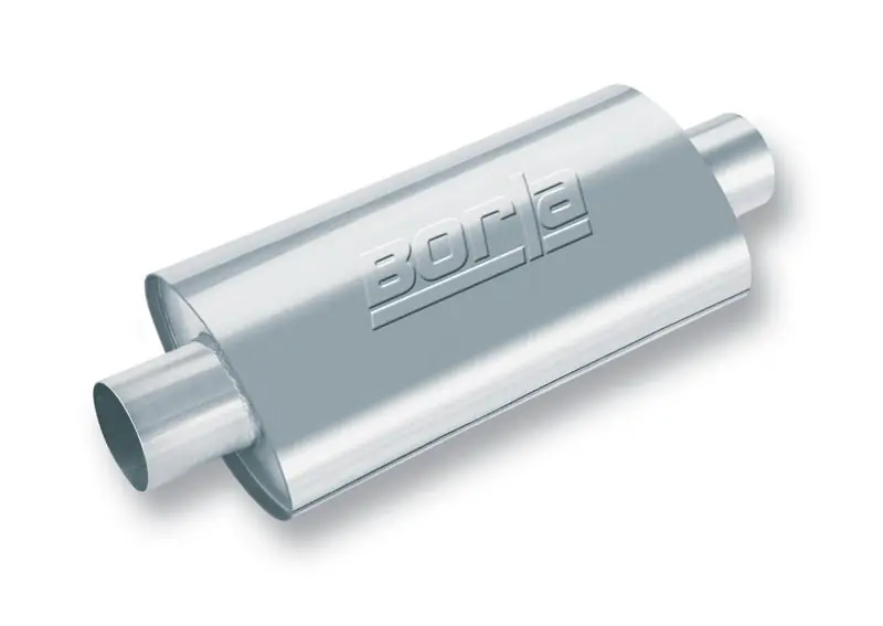 Borla XR-1 Racing Sportsman 3.5in. Outlet / 3.5in Inlet Oval Muffler Price Drop