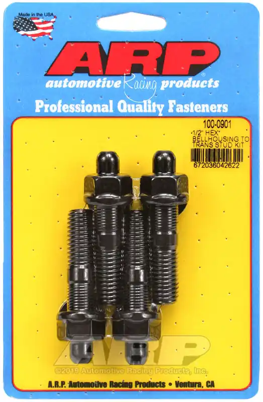 Fan Favorite ARP 1/2in Dia Hex Bellhousing to Trans Stud Kit