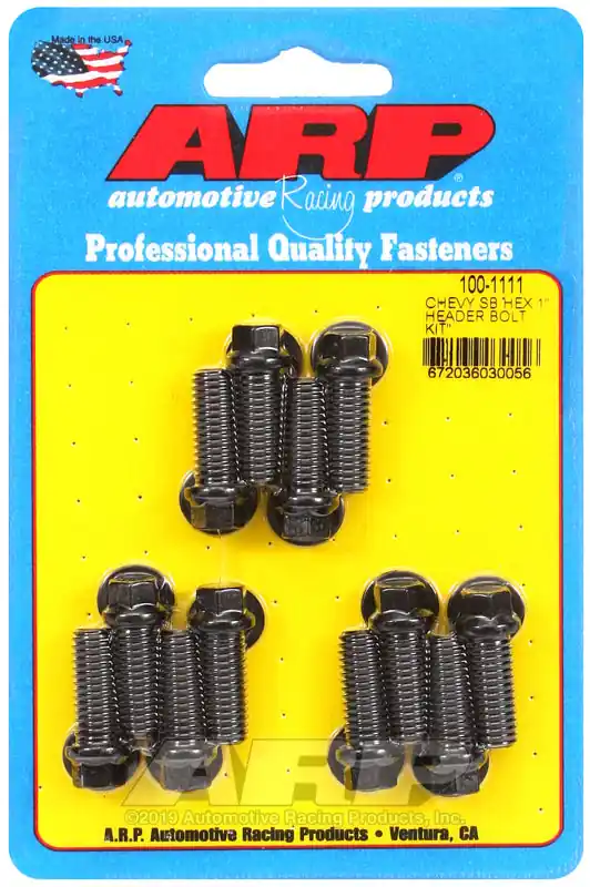 Original ARP SB Chevy Hex Header Bolt Kit