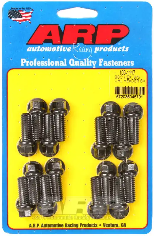 Discount ARP Big Block Chevy Hex .875in UHL Header Bolt Kit