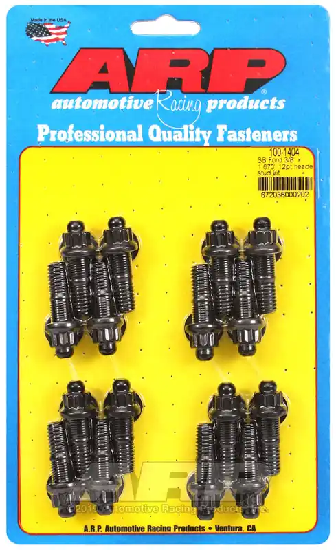ARP SB Ford 3/8 x 1.670in 12pt Header Stud Kit Place Order