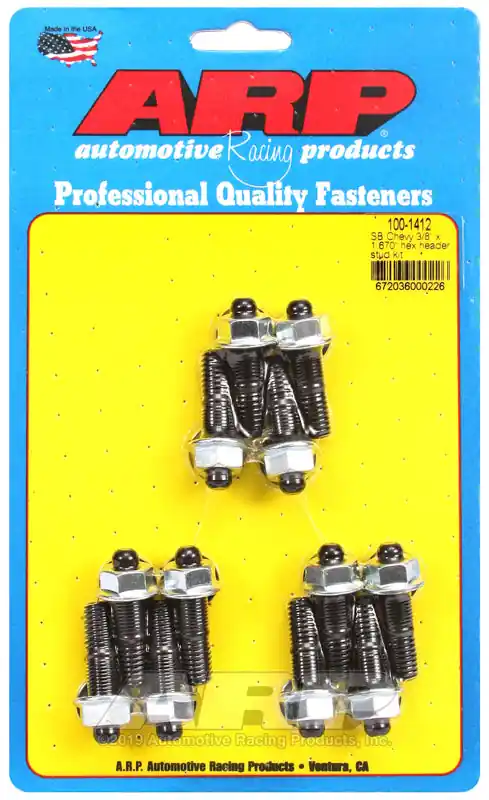Authentic ARP SB Chevy 3/8 x 1.670in Hex Header Stud Kit