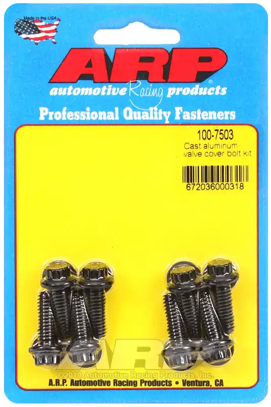 High Quality ARP Cast Aluminum 12pt Valve Cover Bolt Kit