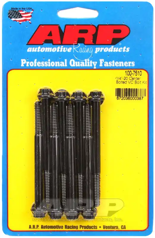 ARP 1/4-20 center bolted 12pt valve cover bolt kit Handmade