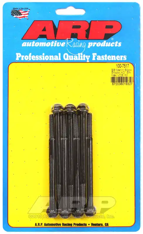 ARP Merlin block, Brodix head BB hex valve cover bolt kit In Demand