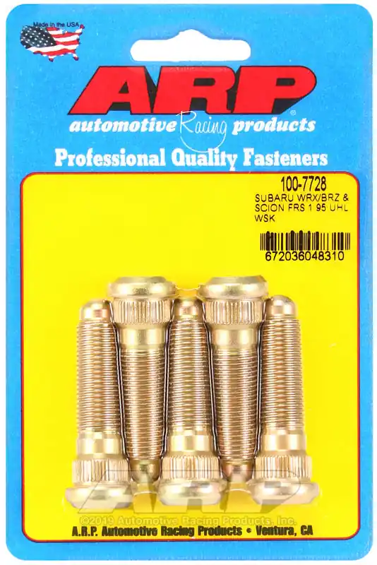 ARP Subaru WRX/BRZ & Scion FRS 1.95 UHL 12mm x 1.25 Wheel Stud Kit (5 Pack) Original