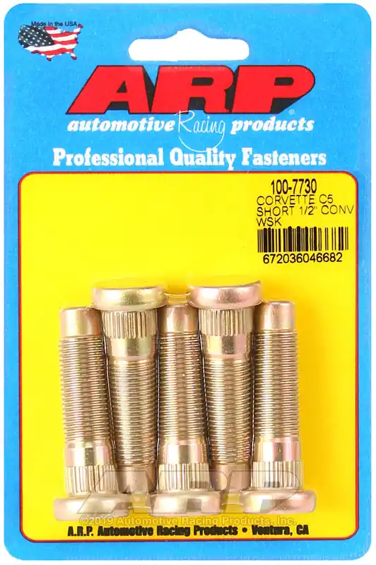 Price Cut ARP Chevrolet Corvette C5 Short 1/2in Conversion Wheel Stud Kit