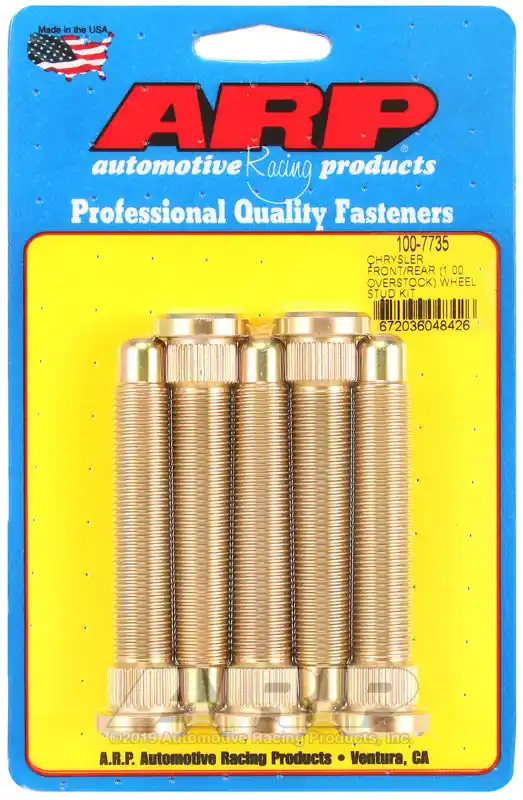 Special Offer ARP Chrysler Front / Rear M14 1.000 Over Stock Wheel Stud Kit