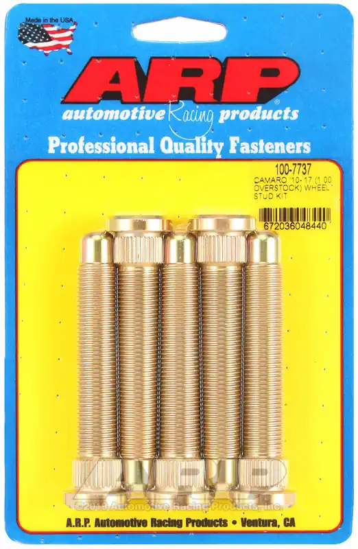ARP 10-17 Chevrolet Camaro M14 1in Over Stock Length Wheel Stud Kit Don’t Miss Out
