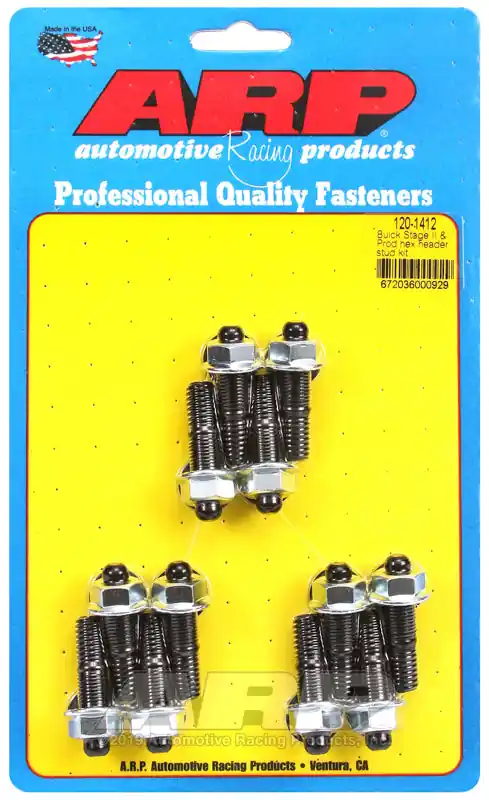 ARP Buick Stage II & Prod hex header stud kit Order Now