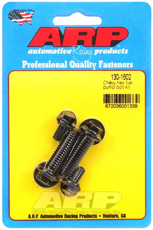 Limited Offer ARP Chevy SB / BB Fuel Pump Hex Bolt Kit