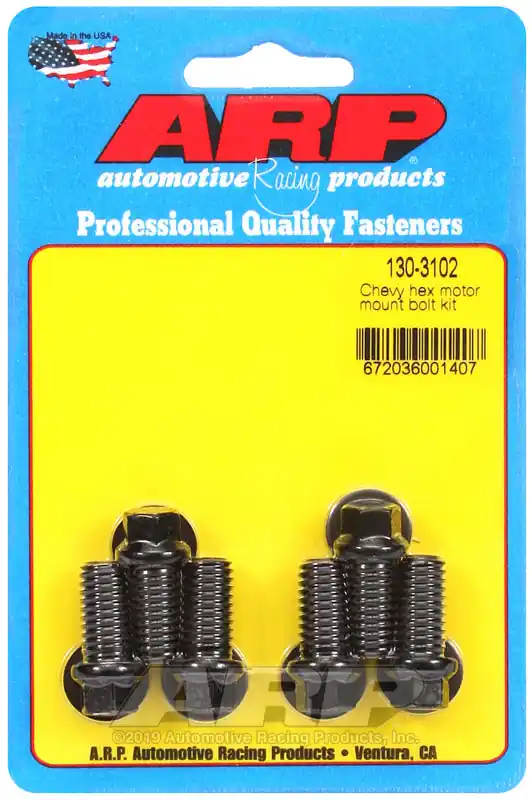 Limited Edition ARP Chevy Hex Motor Mount Bolt Kit