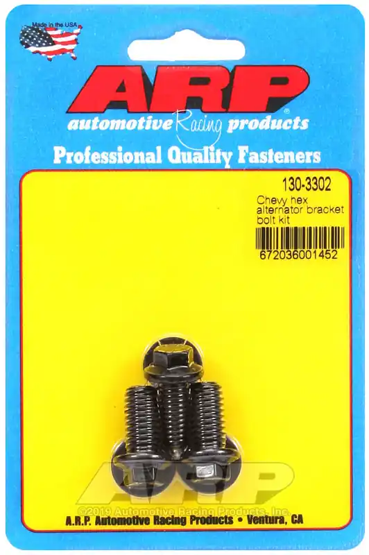 Exclusive Offer ARP Chevy Hex Alternator Bracket Bolt Kit