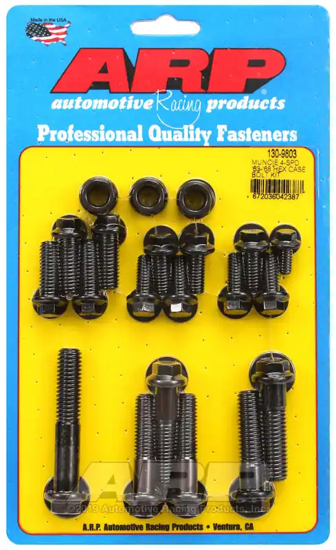 ARP Muncie 4-spd 63-68 hex trans case bolt kit Best Price