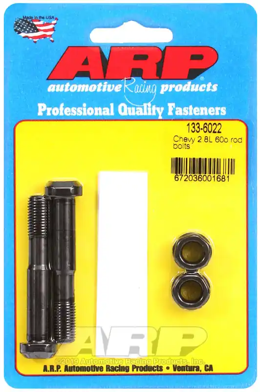 ARP Chevy 2.8L V6 11/32 rod bolts Handmade