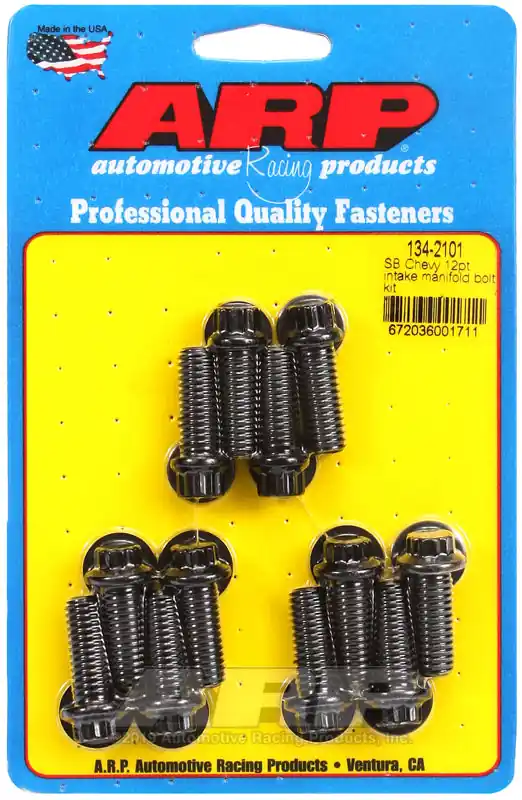 Buy Today ARP SB Chevy 12pt Intake Manifold Bolt Kit (3/8 Socket)
