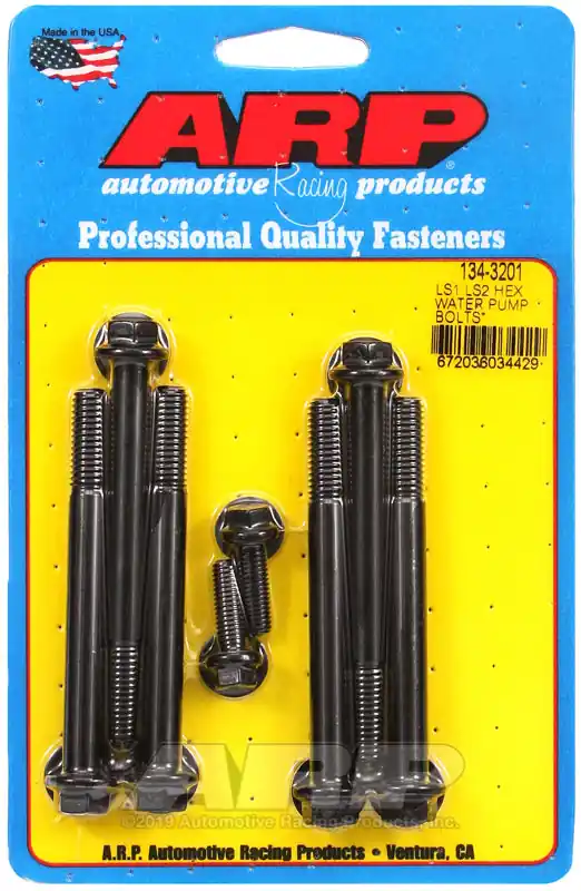 Factory Price ARP LS1 / LS2 Water Pump w/ Thermostat Housing SS Hex Bolt Kit