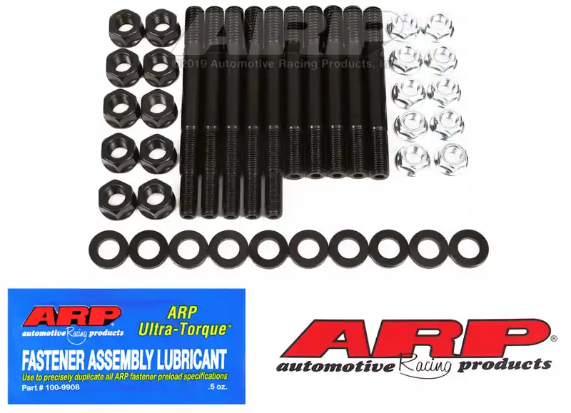 Worldwide Shipping ARP SB Chevy 2-bolt small journal w/windage tray main stud kit