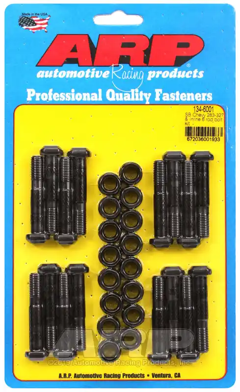 Direct From Manufacturer ARP SB Chevy 283-327 & Inline 6 Rod Bolt Kit