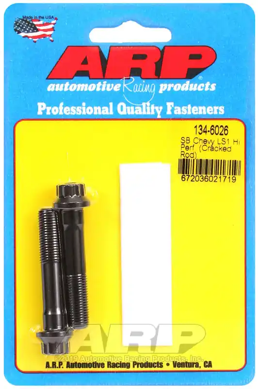 Best Price ARP Chevrolet LS Gen III/IV & 6.2L LT1 (Except LS7 & LS9) Cracked Cap Design Rod Bolt Kit