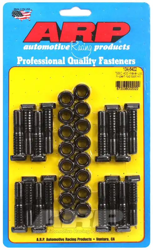 Same Day Shipping ARP SB Chevy 400 wave-loc hi-perf rod bolt kit