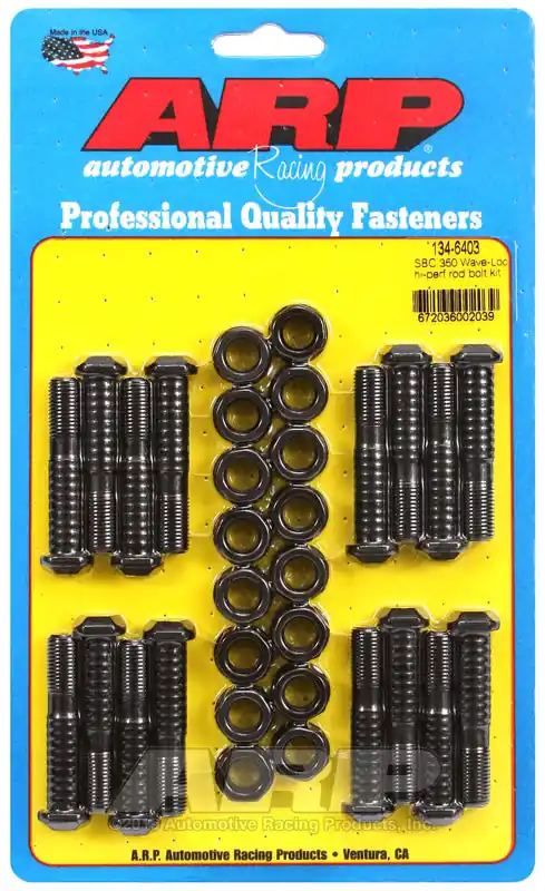 Hot Picks ARP SB Chevy 350 Wave-Loc Hi-Perf Rod Bolt Kit