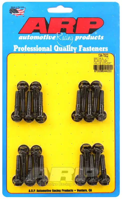 Grab Now ARP Chevy LT1 6.2L Valve Cover Hex Bolt Kit