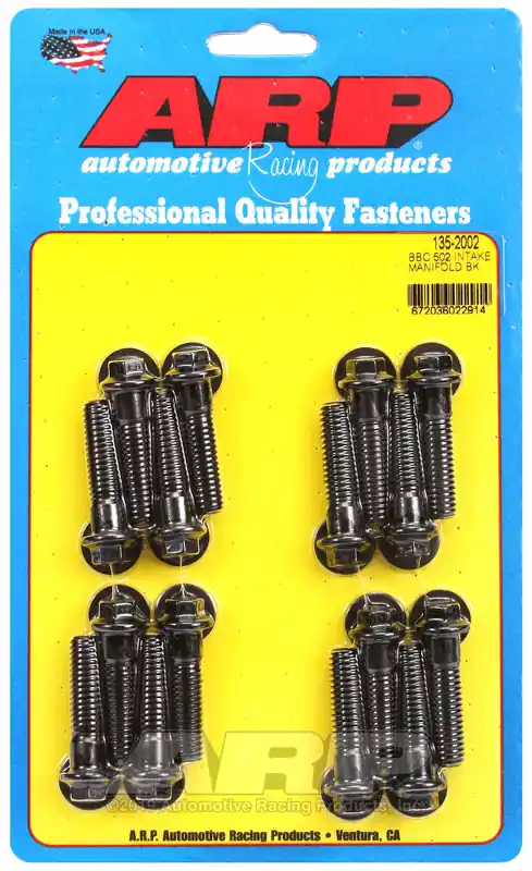 Luxury ARP BB Chevy 502 Hex Intake Manifold Bolt Kit