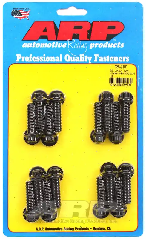Order Now ARP BB Chevy 12pt Intake Manifold Bolt Kit
