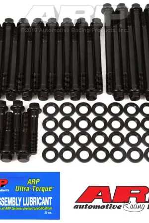 Worldwide Shipping ARP BB Chevy w/Iron and Alum Dart Hex Head Bolt Kit