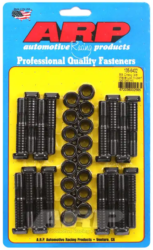 ARP BB Chevy 3/8in Wave-Loc High Performance Rod Bolt Kit Hot Picks