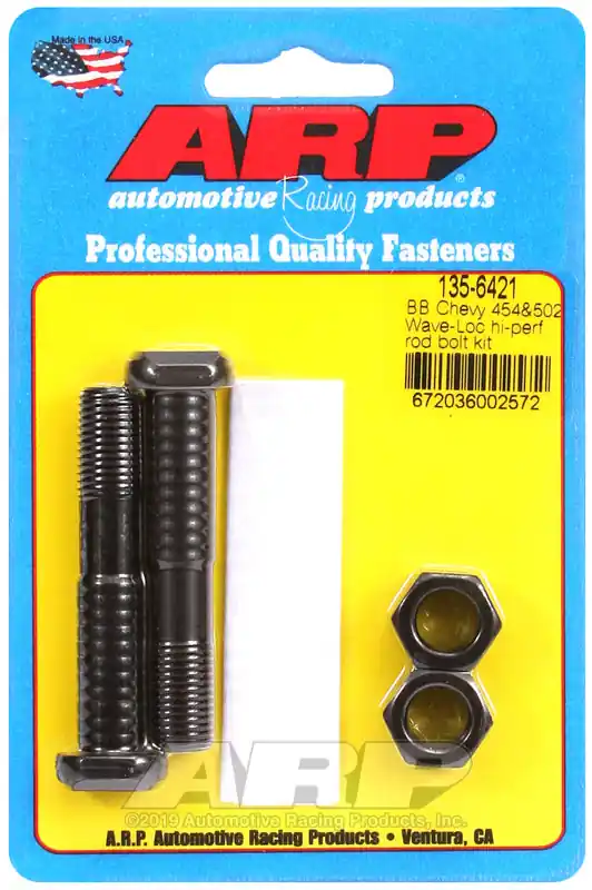 Handmade ARP BB Chevy 454-502 wave-loc hi-perf rod bolt kit