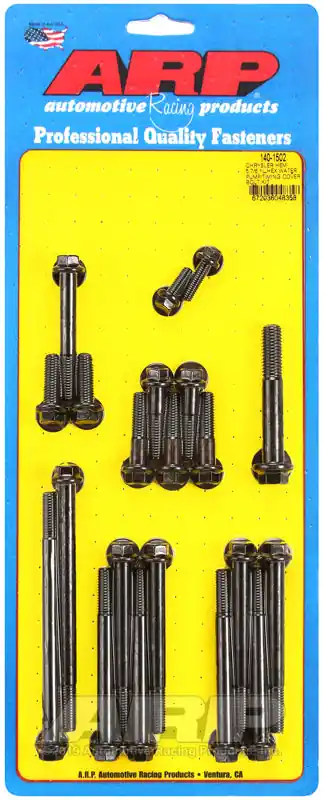 ARP Chrysler Hemi 5.7/6.1L Hex Water Pump/Timing Cover Bolt Kit Exclusive