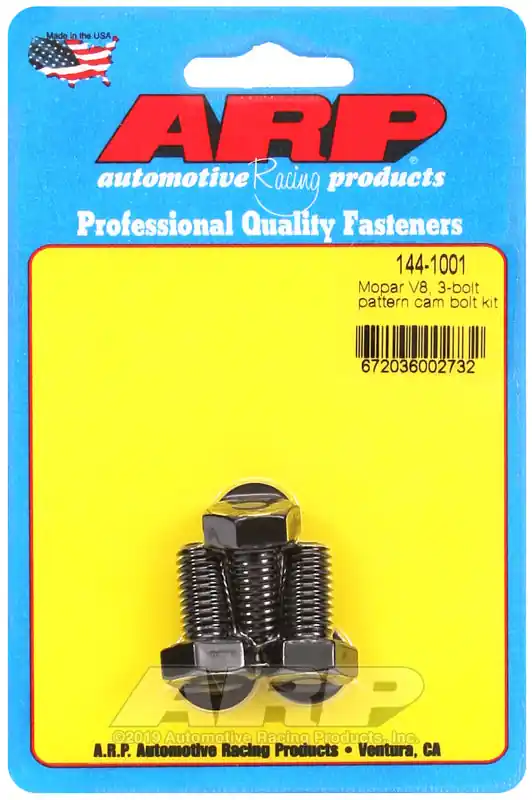 ARP Mopar V8 3-Bolt Pattern Cam Bolt Kit Buy Today