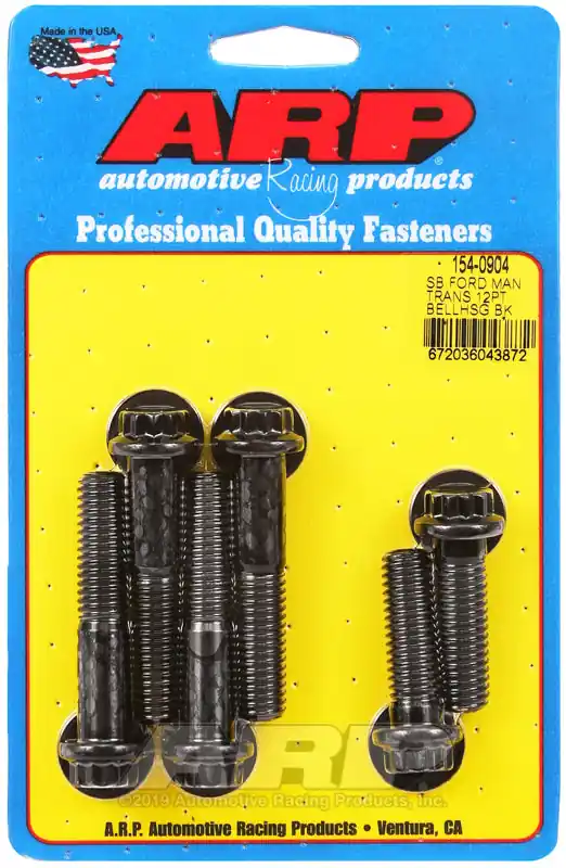 Next Day Delivery ARP SB Ford Manual Transmission 12pt Bellhousing Bolt Kit