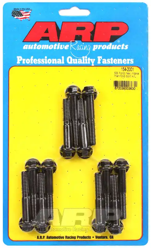 Trusted Brand ARP SB Ford Hex Intake Manifold Bolt Kit