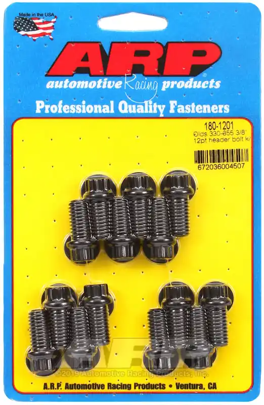 Limited Edition ARP Olds 330-355 3/8in 12pt header bolt kit