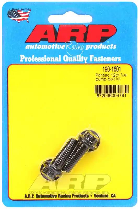 ARP Pontiac 12pt Fuel Pump Bolt Kit Seasonal Sale