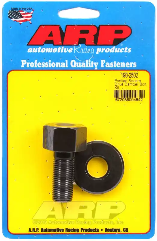 Trusted Brand ARP Pontiac square drive balancer bolt kit