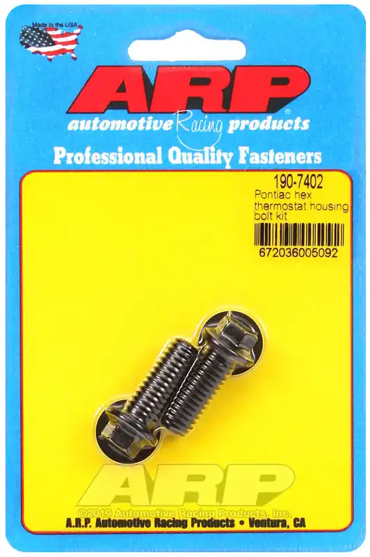 Holiday Sale ARP Pontiac Hex Thermostat Housing Bolt Kit