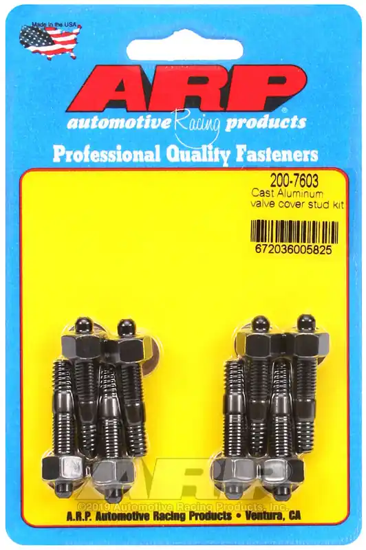 ARP Cast Aluminum Valve Cover Stud Kit - 1/4in x 20 1.5in OAL Wholesale