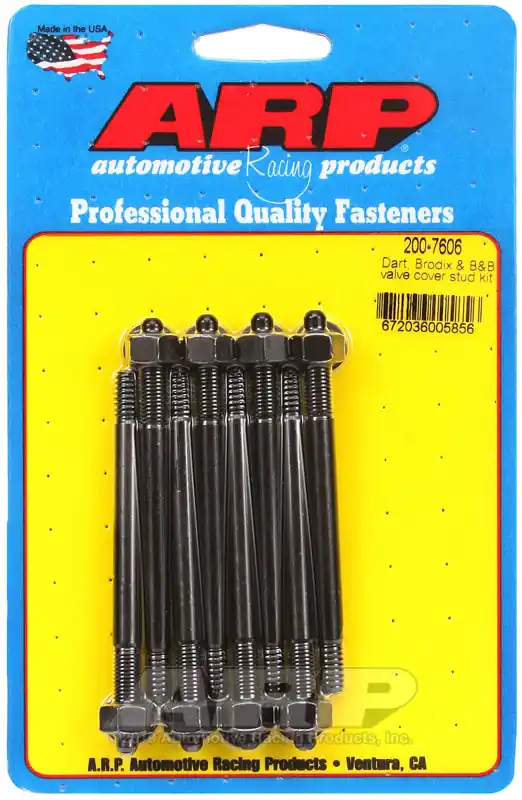 ARP Dart BRodix and B and B Valve Cover Stud Kit Certified