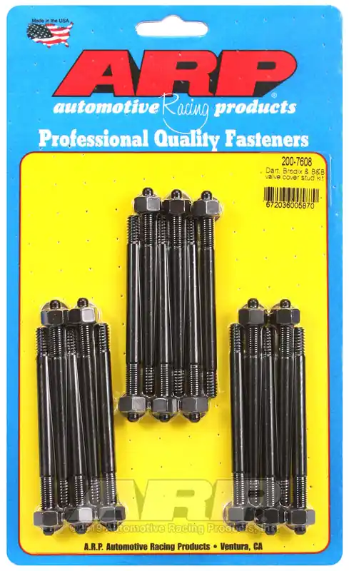 ARP Dart Brodix & B&B valve cover stud kit Must Have