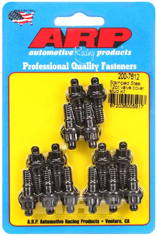ARP Stamped Steel 12pt Valve Cover Stud Kit Must Have