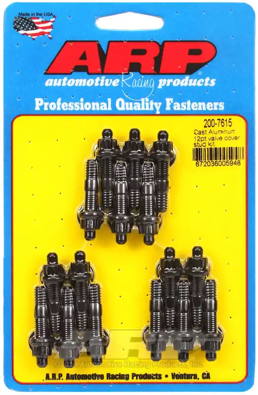 ARP Cast Aluminum 12pt Valve Cover Stud Kit Premium