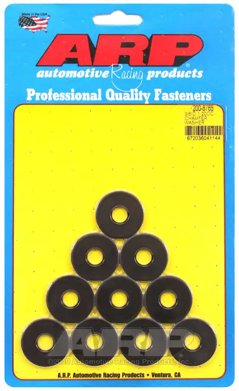 ARP 3/8 ID 1.20 OD chamfer black washers Editor’s Pick