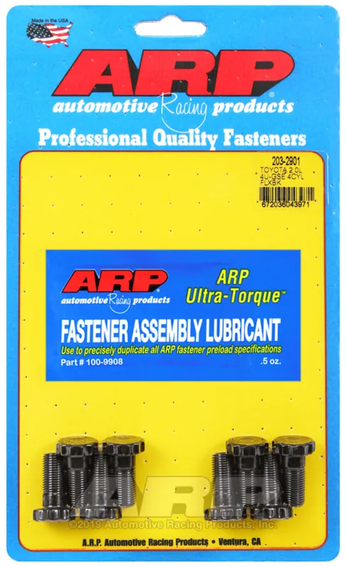 ARP Toyota 2.0L 4U-GSE Flexplate Bolt Kit Genuine