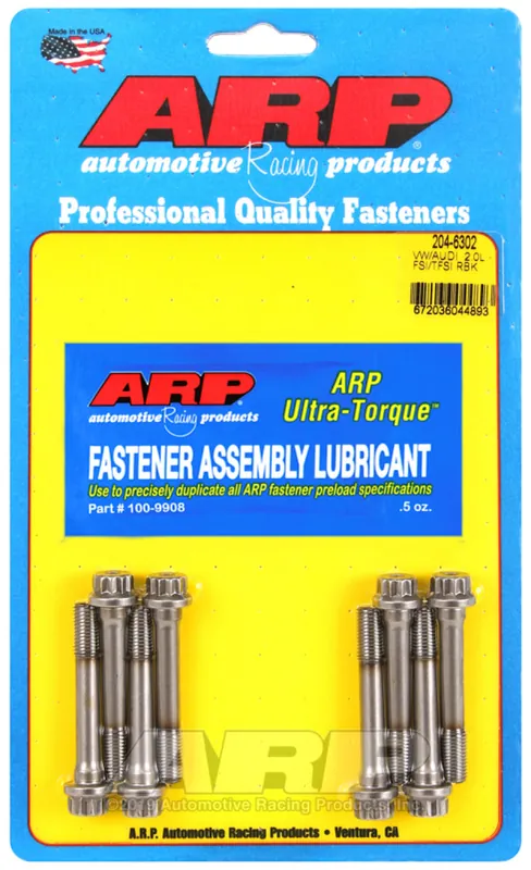 Hassle-Free Returns ARP VW / Audi 2.0L FSI/TFSI Rod Bolt Kit